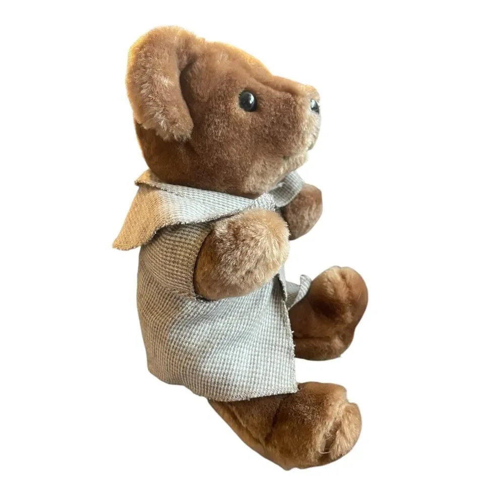 Vintage 1983 Trudy Teddy Bear Sherlock Holmes (no hat or magnifying glass)